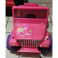 Montable Eléctrico Power Wheels Barbie Jeep Wrangler 6 Volts segunda mano   México 