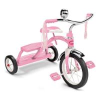 Radio Flyer Classic Pink Dual Deck Tricycle Ride On segunda mano   México 