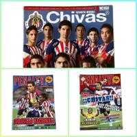 Revistas Chivas Firmadas Ramón Morales Omar Bravo Y Fabián , usado segunda mano   México 