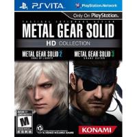 Metal Gear Solid Hd Collectiom - Konami - Ps Vita , usado segunda mano   México 