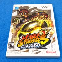 Mario Strikers Charged Completo Manual Folletos Nintendo Wii segunda mano   México 
