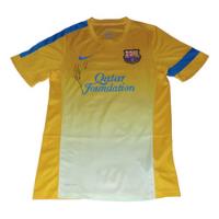 Usado, Jersey Barcelona 2012-13 Entrenamiento Firmada Lionel Messi segunda mano   México 