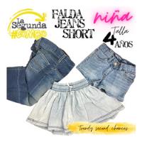 Combo Mezclilla Niña Short + Falda + Jeans La Segunda Bazar segunda mano   México 