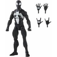 Spiderman Black Suite Symbionte Retro Marvel Legends Hasbro segunda mano   México 