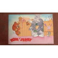 Mantel Infantil Plastificado Vintage Tom Y Jerry 90's Oferta segunda mano   México 