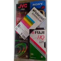 Usado, Videocasete T-120 Fuji Jvc Sony Polaroid 5pzs. Vhs Como Nuev segunda mano   México 