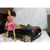 Carro Para Barbie Color Verde Oscuro Con Barbie De Regalo segunda mano   México 