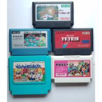 Lote De 5 Juegos De Famicom ( Nes ) Japoneses  segunda mano   México 