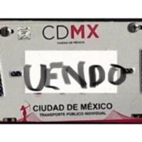 Usado, Placas Taxi Cdmx Vendo Confiable segunda mano   México 