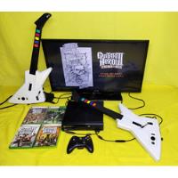 Consola Xbox 360 Con 2 Guitarras, 1 Control Y 1 Juego , usado segunda mano   México 