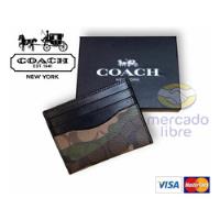 Tarjetero Coach Camo Edition segunda mano   México 