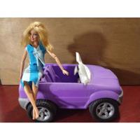Carro Para Barbie Color Morado Con Muñeca Barbi De Regalo segunda mano   México 