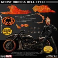 Usado, Ghost Rider And Hell Cycle Mezco One:12 Collectible segunda mano   México 