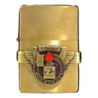 Zippo 1999 Brass Brushed Vintage Raro 581 segunda mano   México 