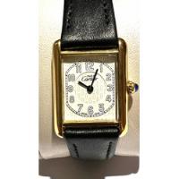 Reloj Must De Cartier De Plata 925 Cuarzo Para Dama (2415) segunda mano   México 