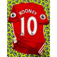 Jersey Camiseta adidas Manchester United 2016 2017 Rooney S, usado segunda mano   México 