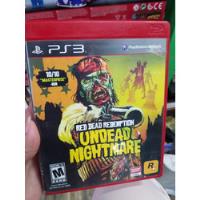 Red Dead Redemption Undead Nightmare Ps3 Fisico Original , usado segunda mano   México 