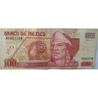 Usado, Billete 100 Pesos Familia D1 Banda Iridiscente Antiguo 02 segunda mano   México 