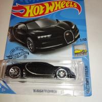 Hot Wheels Mattel  Bugatti Chiron Negro segunda mano   México 