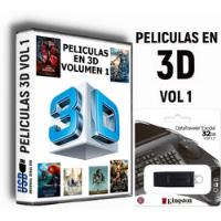Usado, Usb 32gb Con Peliculas En 3d Tercera Dimension Sbs Vol 1 segunda mano   México 