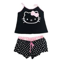 Conjunto Pijama Hello Kitty Original Short Y Blusa, usado segunda mano   México 