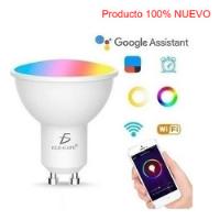 Foco Inteligente De Colores Con Wifi, Luz Led Rgb, Compatibl, usado segunda mano   México 