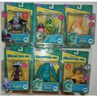 Hasbro Monster's Inc 6pz Mike,sulley,randall,waterno,ge& Age, usado segunda mano   México 