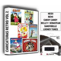 Caricaturas Retro Vol 2 Heidi-remi-candy-loney Tunes En Usb segunda mano   México 