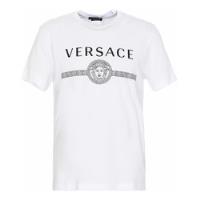 Playera Versace Tshirt Original Blanca Logo Medusa S M L Xl segunda mano   México 
