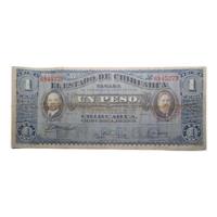 Billete 1 Peso De Chihuahua  Año 1914 Serie A Dos Caritas, usado segunda mano   México 