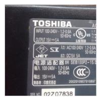 Cargador Toshiba Pa3201u-1aca 15v 5a $320 segunda mano   México 