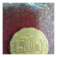 Moneda  50 Centavos Mexicanos Error De Acuñación Fecha 1893 segunda mano   México 