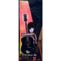 Kiss Paul Stanley Guitarra Acustica Marca Silvertone Ltd., usado segunda mano   México 