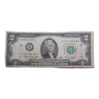 Billete 2 Dólares Usa Usado Año  1976 segunda mano   México 