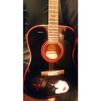 Usado, Kiss Paul Stanley Guitarra Washburn Acustica Con Funda Ltd segunda mano   México 