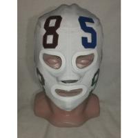 Mascara Luchador El Matematico Autografiada Profesional Piel segunda mano   México 