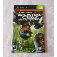 Instructivo De Splinter Cell Chaos Theory Xbox - Sin Juego segunda mano   México 