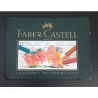 Faber Castell Polychromes Pastel 12 Pzs, usado segunda mano   México 