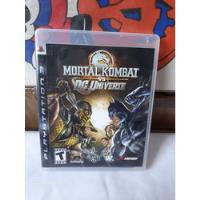 Mortal Kombat Vs Dc Universe De Ps3 Etiqueta Negra,funciona. segunda mano   México 