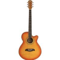 Guitarras Oscar Schmidt Og10cef Color Amarillo, usado segunda mano   México 