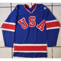 Usado, Jersey Seleccion Estados Unidos Hockey Nhl Nike Vintage 90 L segunda mano   México 