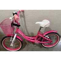 Usado, Bicicleta Little Princess Turbo Rosa R16 segunda mano   México 