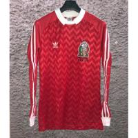 Jersey adidas De Época Selección Mexicana 1986 80s Vintage segunda mano   México 