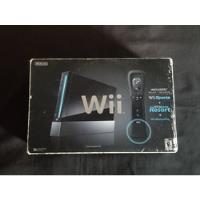 Usado, Consola Wii Negro + Cables + Controles + Caja Sin Juegos B segunda mano   México 