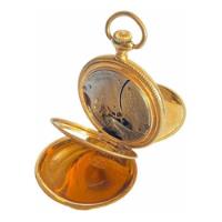 Reloj De Bolsillo Vintage Cuerda Waltham Plaque Oro Hermoso segunda mano   México 