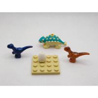 Lego Jurassic World 2 Bebés Raptor / Ankylosaurus / Huevo segunda mano   México 