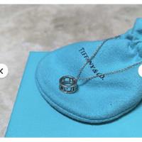 Collar Tiffany Original De Plata, Dije Números Romanos segunda mano   México 