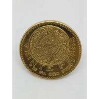 Moneda Centenario Azteca 20 Pesos Oro -novedad- Juguete  segunda mano   México 