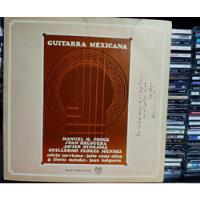 Guitarra Mexicana / Manuel M. Ponce / Vinyl Autografiado* segunda mano   México 