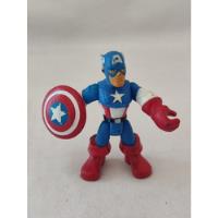 Capitan America Con Escudo   Super Hero  Adventures Hasbro, usado segunda mano   México 